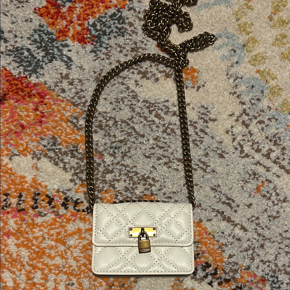 Kurt Geiger Mini Quilted Chain Shoulder Bag